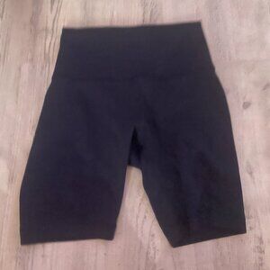Navy Lululemon Align High-rise Short 8"